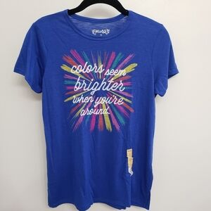Mudd Short Sleeve Graphic Short Sleeve T shirt Girls Sz 16